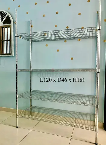 Large Steel Shelving Unit