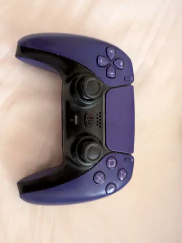 Used DualShock-style Wireless Controller for PlayStation (Purple) - has stick drift on left stick