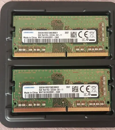 Samsung 8GB DDR4 Laptop RAM (2 x 8GB) - PC4-3200, SODIMM