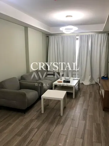 شقة بغرفة نوم واحدة | قصر لايا JVC | مفروشة | شرفة مطلة على الشارع