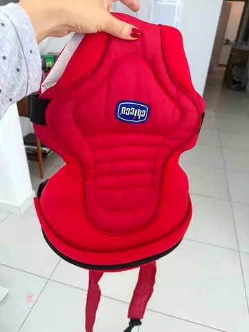 Chicco Red Baby Front Carrier - Comfortable Infant Carrier