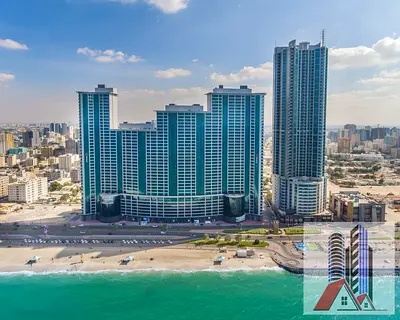 HOT DEAL 3BHK DUPLEX BIG SIZE SEA VIEW AVAILABLE FOR SALE, AJMAN CORNICHE RESIDENCE TOWER, AJMAN UAE 🇦🇪