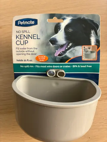 Petmate No-Spill Kennel Cup - New