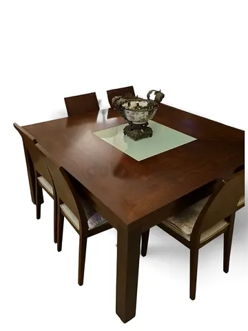 Stylish mahogany dining set