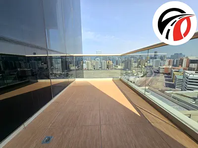 Studio Apartment with Balcony and Full Amenities, Chiller Fees Included.