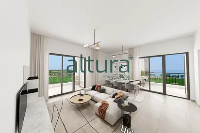2BR+maids | Golf Course & Sea View | Available Now