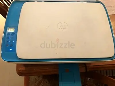 HP Deskjet Printer Ink cartridges working/included. Wireless via WiFi (location: Al Mamzar Dubai)