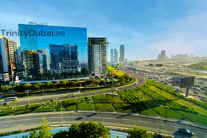 Combined Office | Al Khail Road View | Corner-Unit