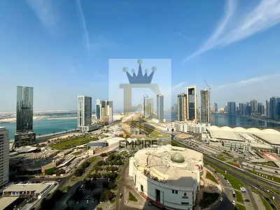 Spacious apartment with full sea view with maid room gym swimming pool kids play area