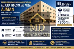 🏢 Premium Labour Accommodation in Ajman – Prime Investment Opportunity for Companies &amp; Inve