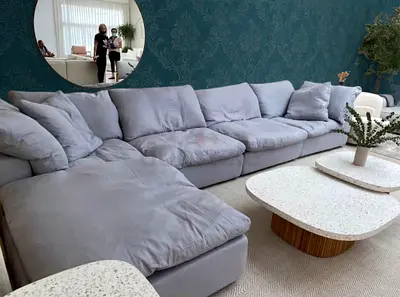 Modular loom collection sofa