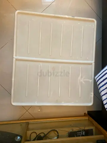 IKEA White Plastic Storage Box with Lid