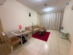 Monthly Fully Furnished 1 bedroom and living room apartment in a prime location Ajman One Towers . A