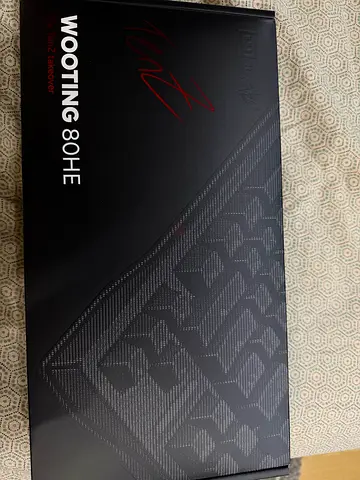 Wooting 80HE TenZ Edition keyboard