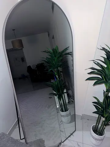 Large Arched Full-Length Wall Mirror