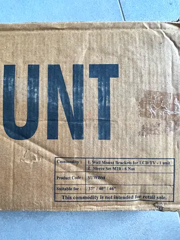 TV Wall Mount Bracket - Heavy Duty, New in Box suitable for 37”/40”/46”