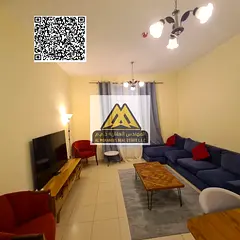 A spacious 2-bedroom apartment with a living room for annual rent in City Tower – Al Nuaimiya 3, A