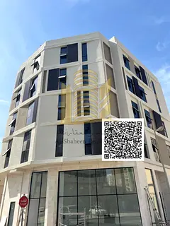 Apartments for rent in Ajman, Al Nakheel 1 area, on Ajman Corniche. First occupancy, super deluxe fi