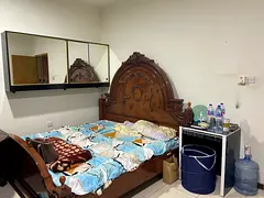 Fully furnished Master bedroom with attached bathroom and balcony