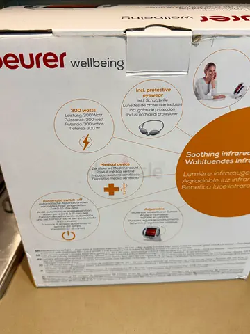 Beurer Infrared Heat Lamp - Wellbeing (Lightly Used)