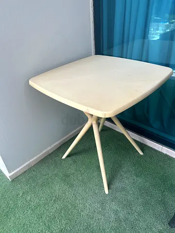 Outdoor Beige Utility Table x 2