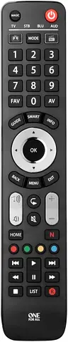 One For All URC7145 OFA Universal Remote Control, 4 Equipment