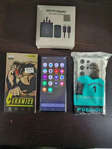 Samsung Galaxy S23 ultra clean waterpack 12/512Gb storage condition 10/9 All Geniune 100%