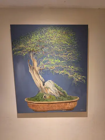 Original Bonsai Tree Painting on Canvas 1 of 1 — Artwork