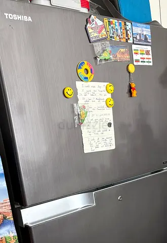 Toshiba Double Door Refrigerator - Good Working Condition