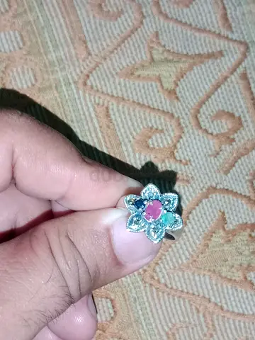 For sale silver ring from Thailand 925% all is gemstone for girl 100% original check then buy 💍💍