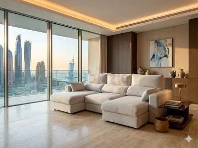 Ikea eskilstuna L shape sofa under storage