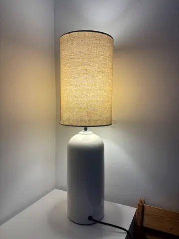Ceramic Table Lamp 56cm - Perfect Condition - Home center