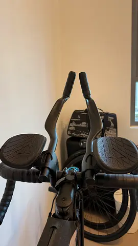 Aero Clip-On Triathlon/Tri Bars for Road Bike with $%!# wireless buttons