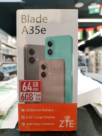ZTE Blade A35e - Brand New Sealed, 64GB, 6GB RAM (Mint Green)