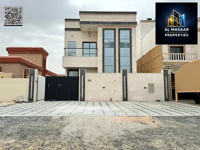 For sale next to Ajman Academy, Al Muwaihat 2: Luxury, prime location, and ideal spaces for family living. Freehold ownership for all nationalities.
