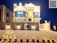 🏡 Exceptional Luxury Villa for Sale in Al Helio 2 – Ajman | Two Floors + Roof | Central AC Incl