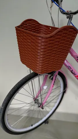 Trending Korean 7 gear bicycle specially for girls and women with a basket and backseat