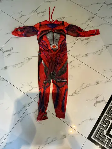 Childs Red Superhero Costume