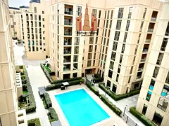 spacious 3BHK APARTMENT WITH CLOSE KITCHEN MAIDS ROOM BALCONY WARDROBES POOL VIEW