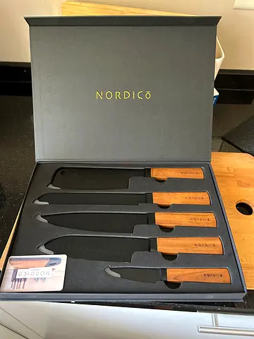 Nordico Knife Set and Stand brand new