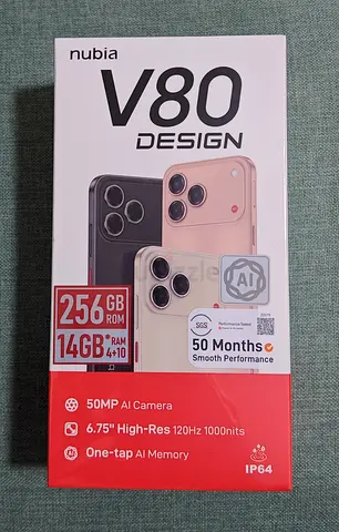 Nubia V80 Design