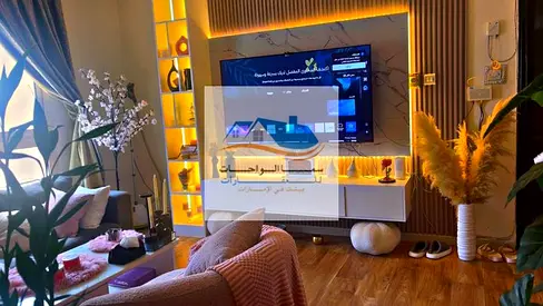 Apartment for rent in Sharjah – Al Taawun (Sheikh Tareq Building) 1 bedroom, living room, and 2 bat