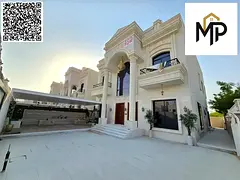 Classic villa for sale in Al Yasmin, ready to move in, close to all services, electricity and water