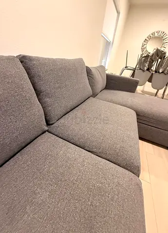 Ikea vimle L shape sofa bed with mattress