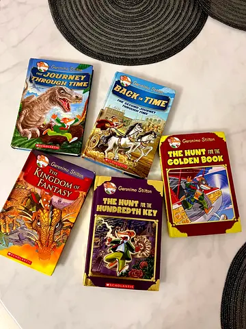 Geronimo Stilton Books Bundle – 7 Books (Great Condition)
