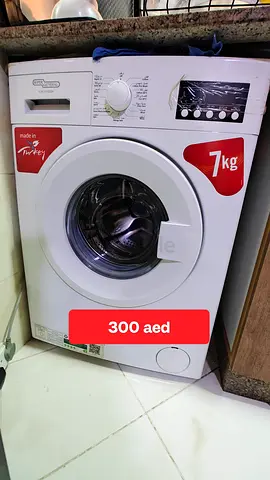 7kg Front Load Washing Machine - Used, Working (300 AED)