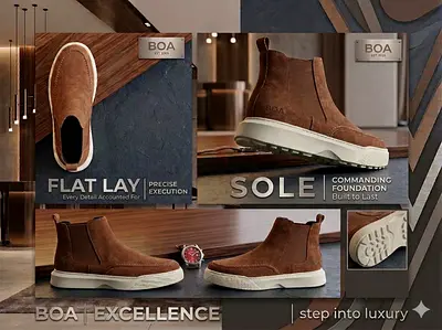 Brand new men shoe high neck