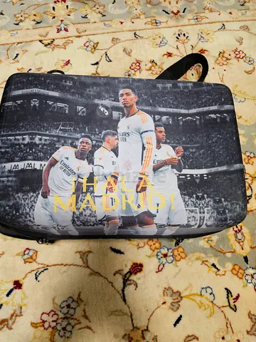 Real Madrid printed backpack for ps5 - used, good condition