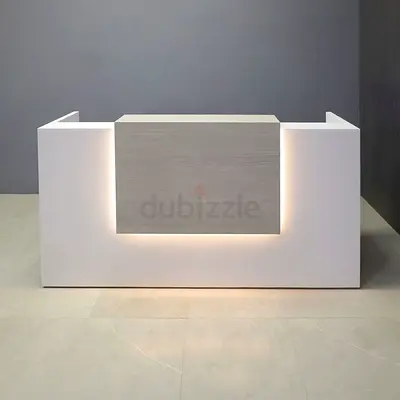Modern Minimalist Reception Desk