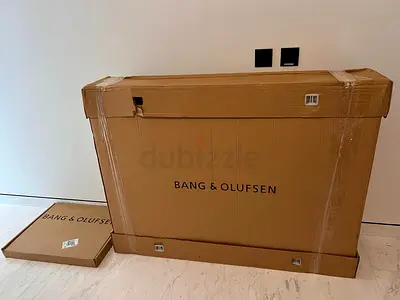 Bang  Olufsen Beovision Contour 55-inch (2nd Generation) premium OLED TV in Silver finish.